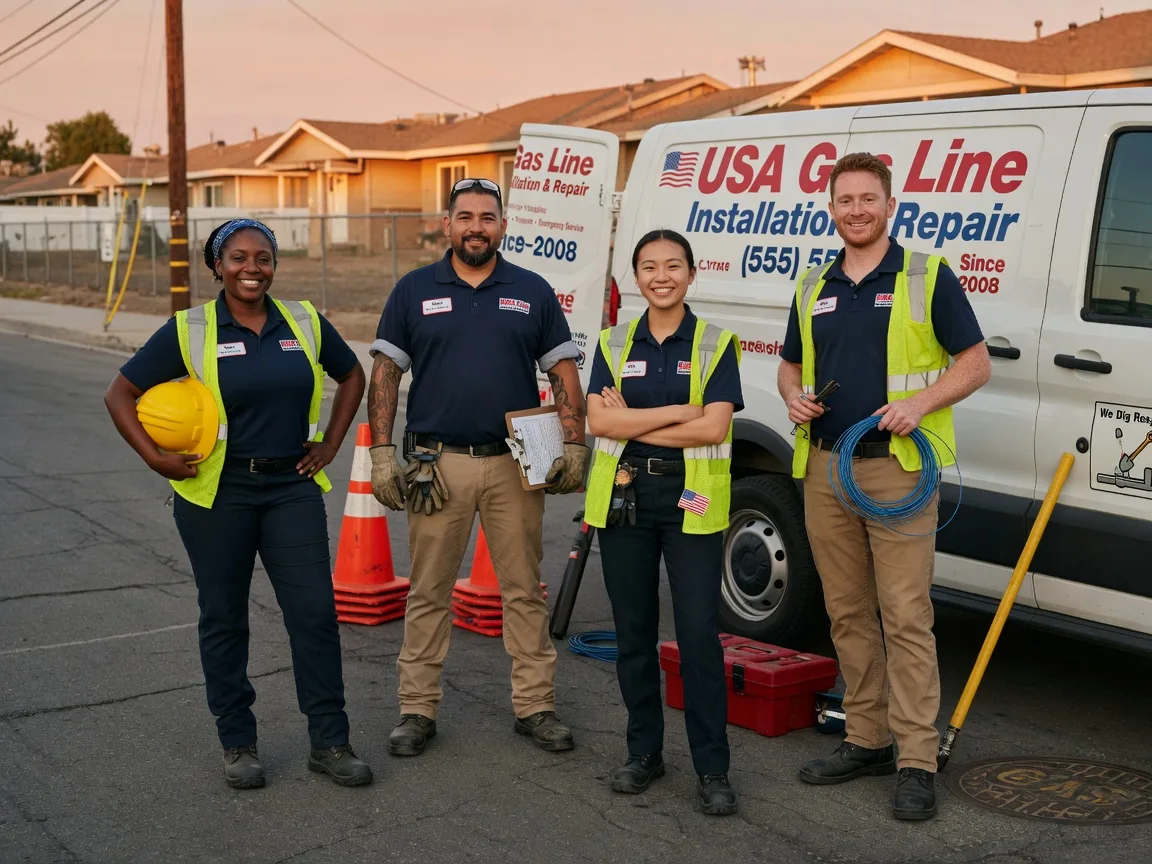 Gas Line Installation company in Booth, AL